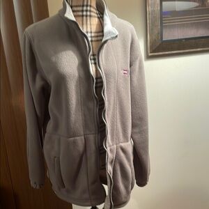 Men's Gray Fleece Jacket